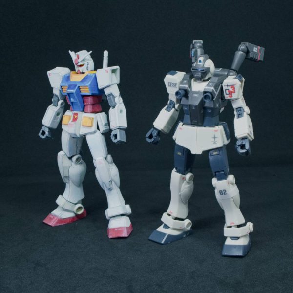 ガンプラ素組レビュー｜HGジム・ナイトシーカー（プレバン）作った |