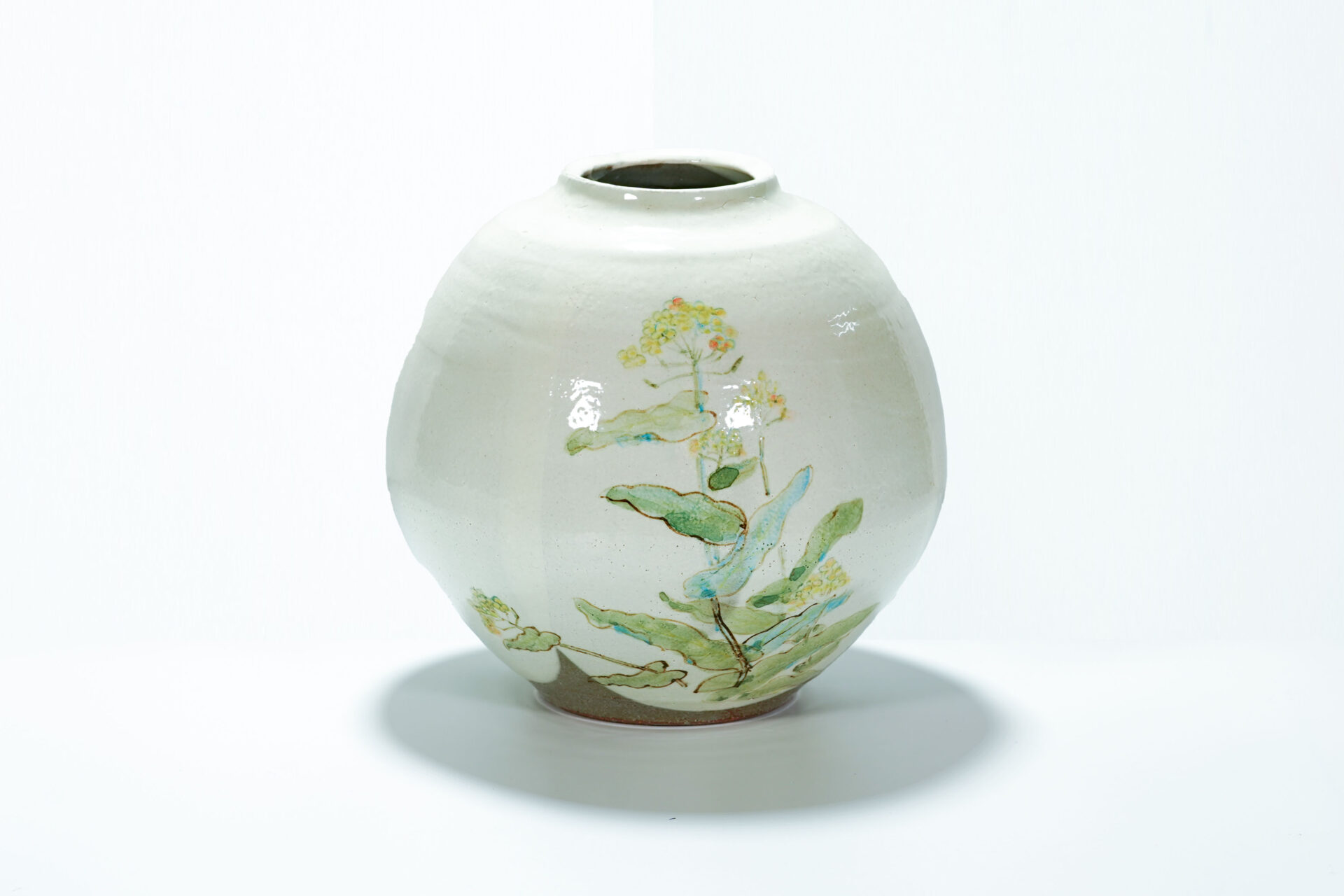 円山窯 つるばみ粉引 花入 – 九谷屋 公式オンラインストア