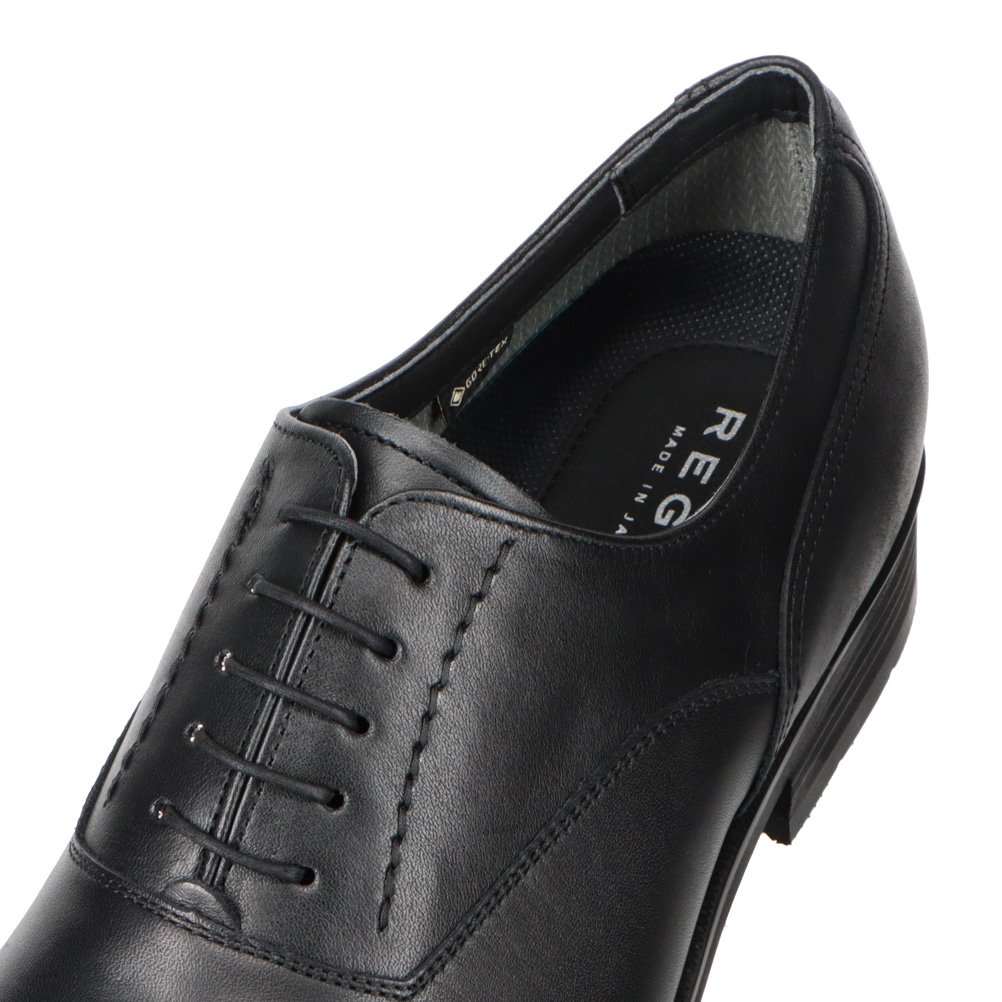 REGAL リーガル 防水ストレートチップビジネスシューズ ブラック