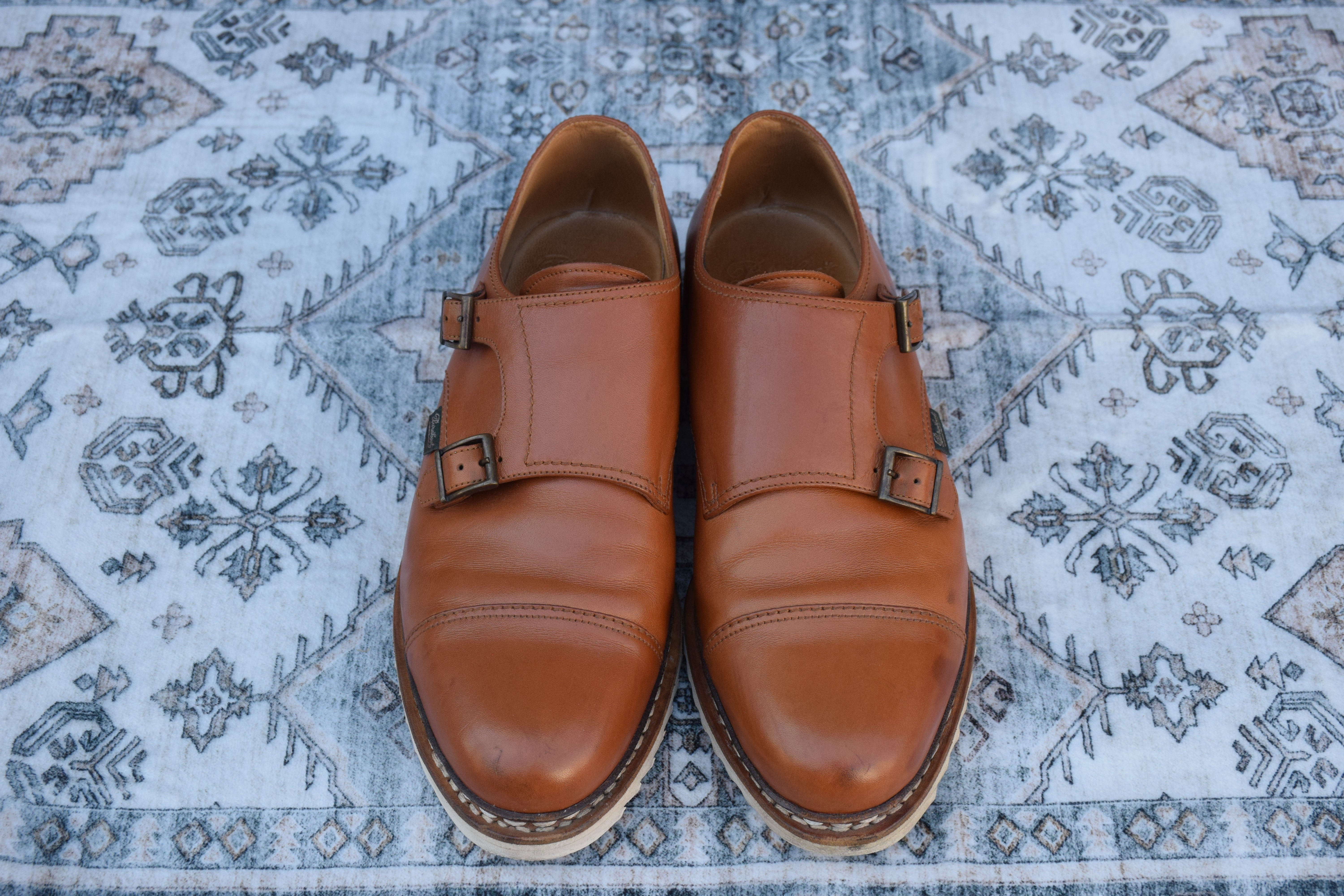 PARABOOT パラブーツ WILLIAM ウィリアム ダブルモンク ストラップ