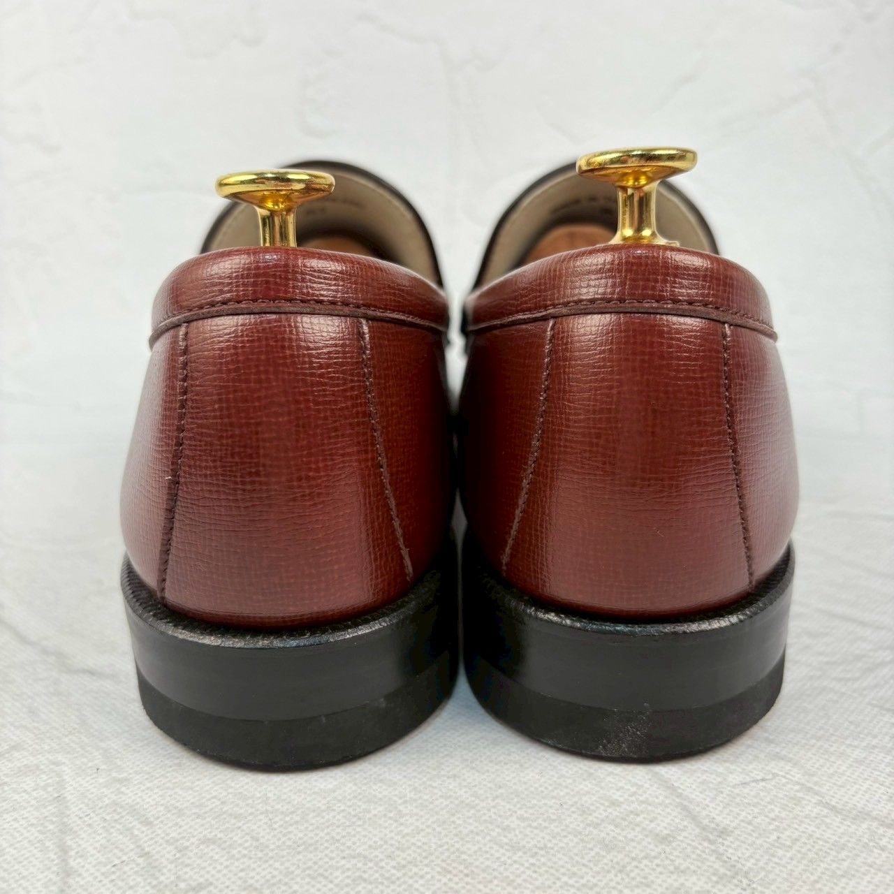 美品】REGAL リーガル コブラヴァンプ ローファー シボ革 茶 26 / 26.5