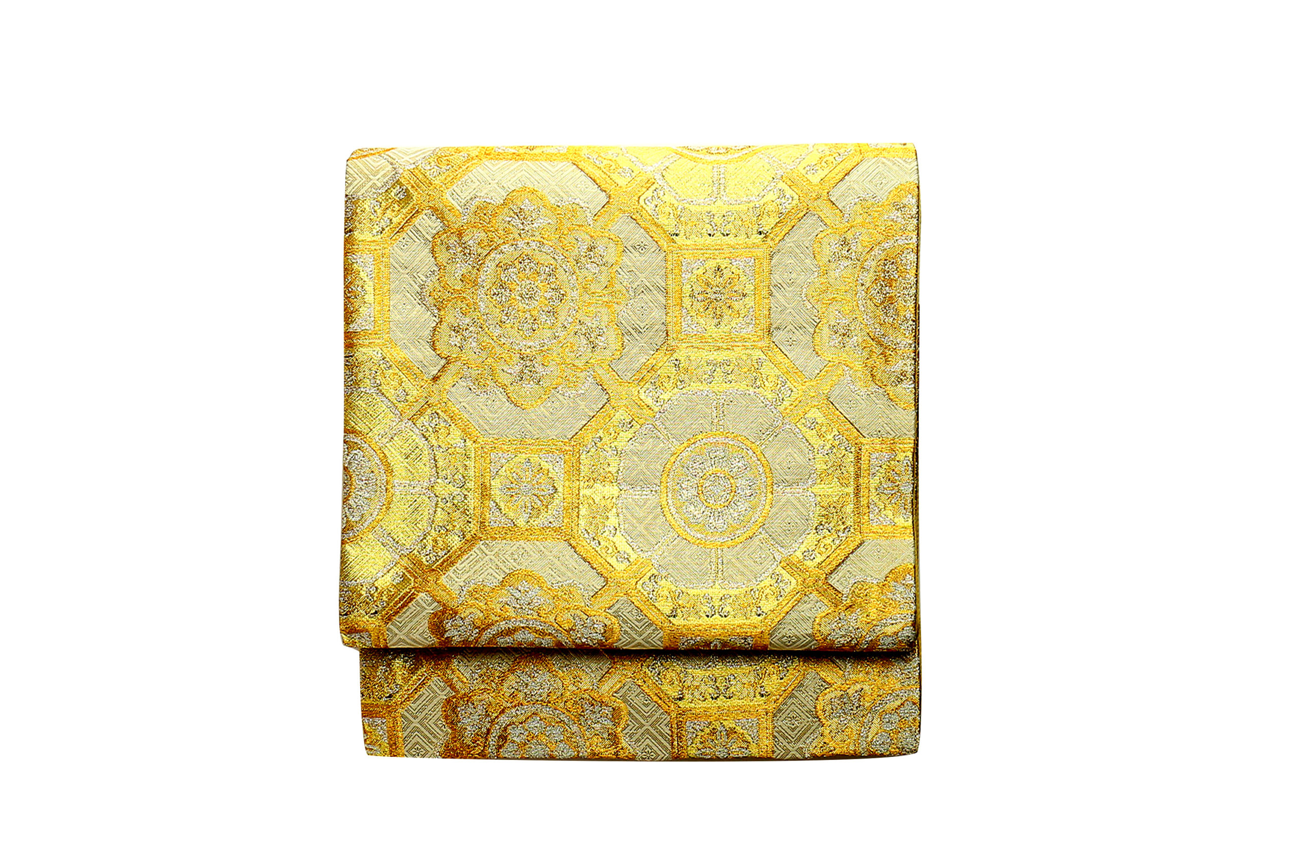 亀甲正倉院華紋（袋帯）|西陣織の帯、京都の専門店、織匠さかい