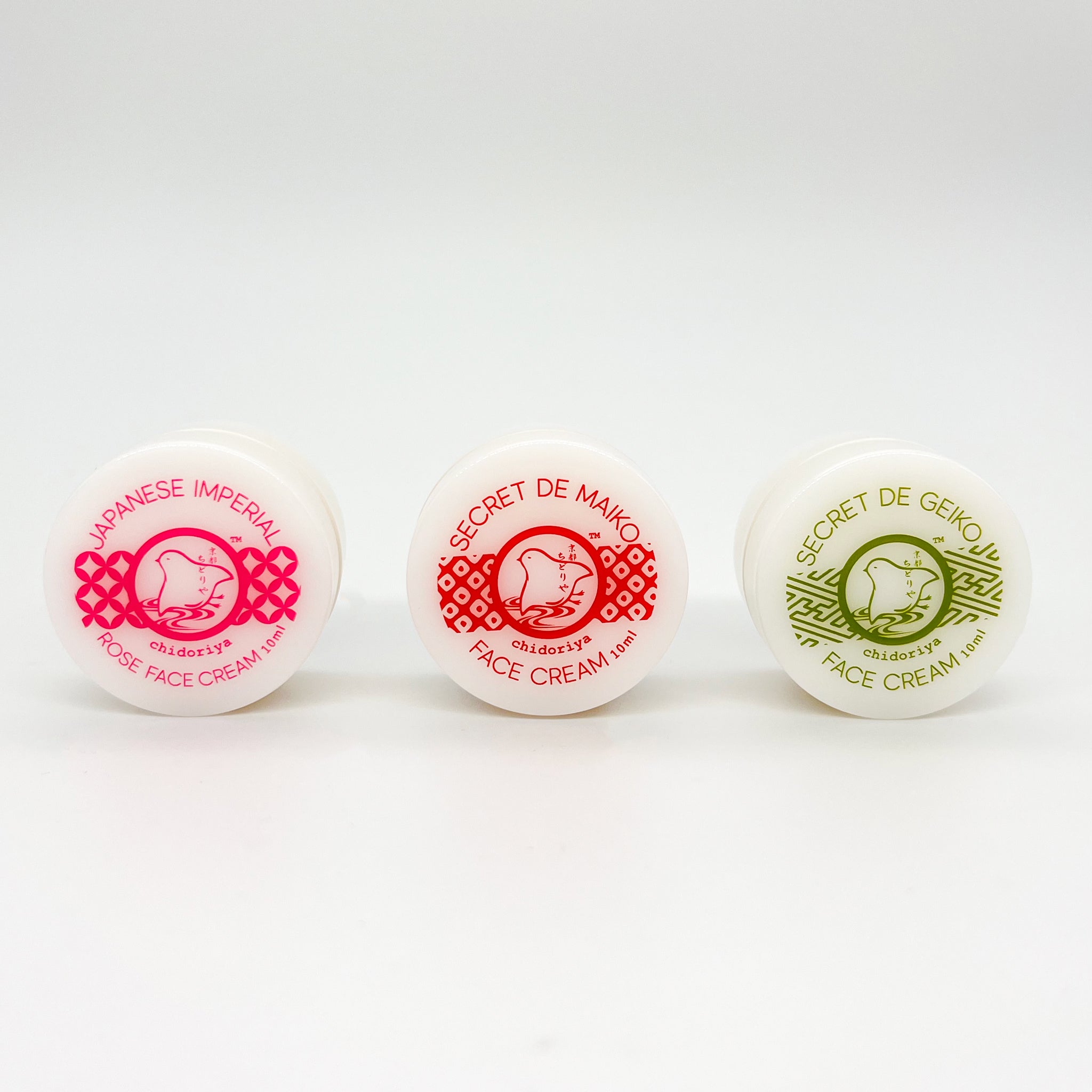 3シスターズ ミニフェイスクリームセット – kyotochidoriya