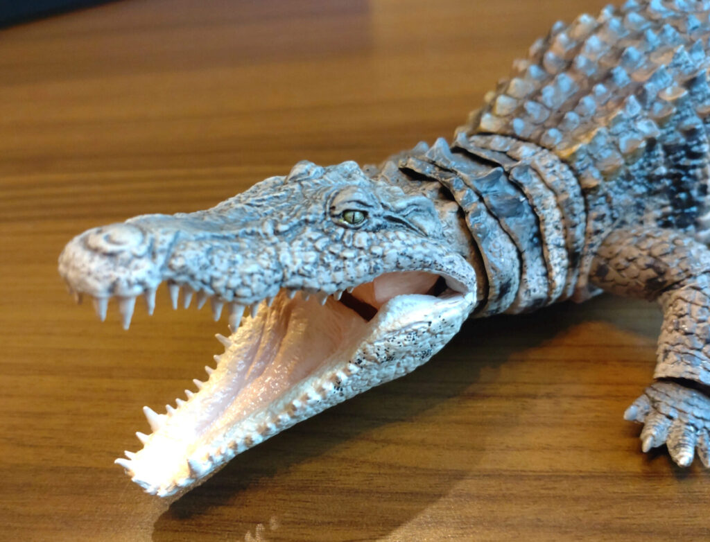 いきもの大図鑑アルティメット！ナイルワニのフィギュアがカッケェ