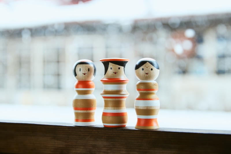 新しい津軽こけし「ルビンのこけし フレンド」限定カラー登場 1月29日