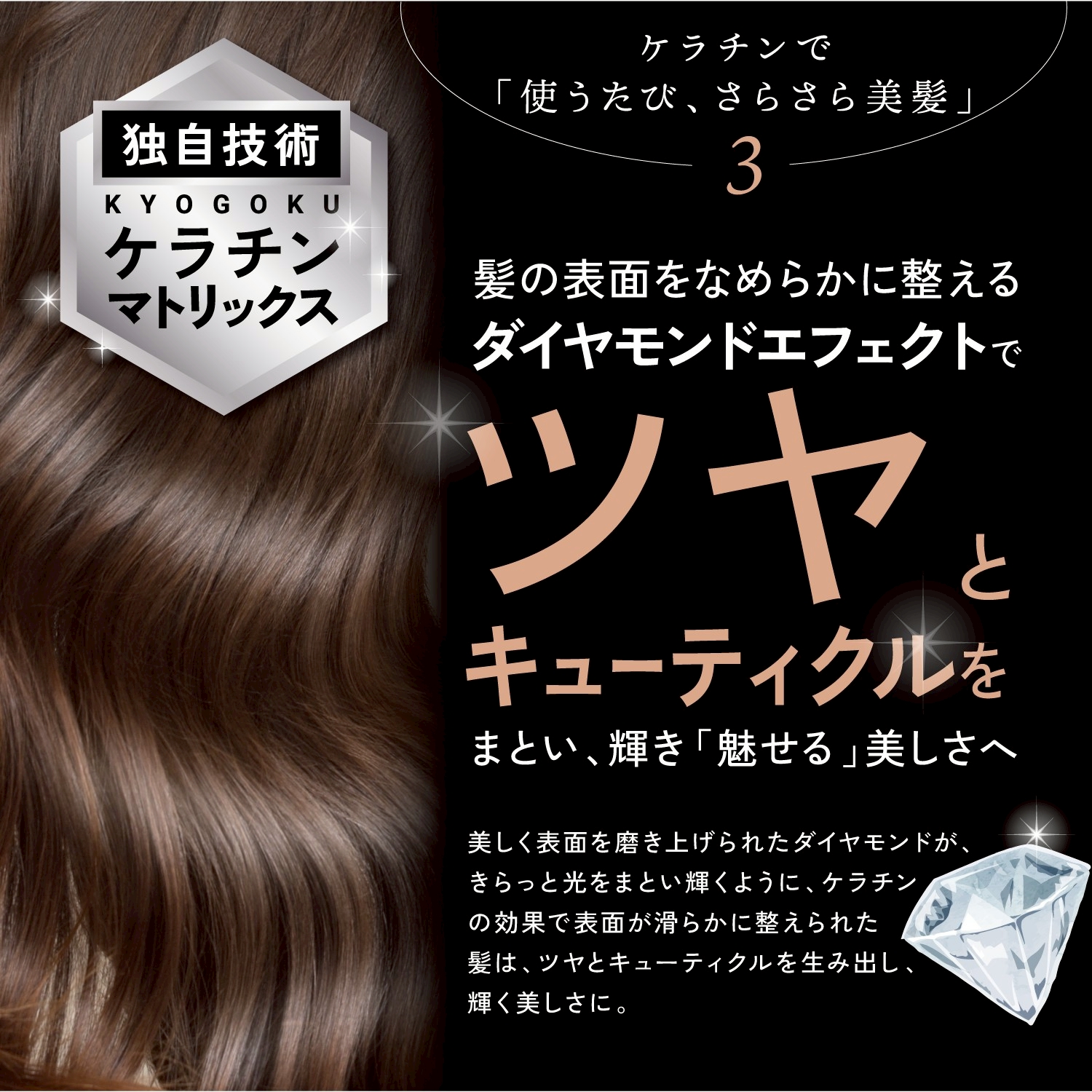 Kyogoku Professional / KYOGOKU ケラチンブースト＋トリートメント 3g