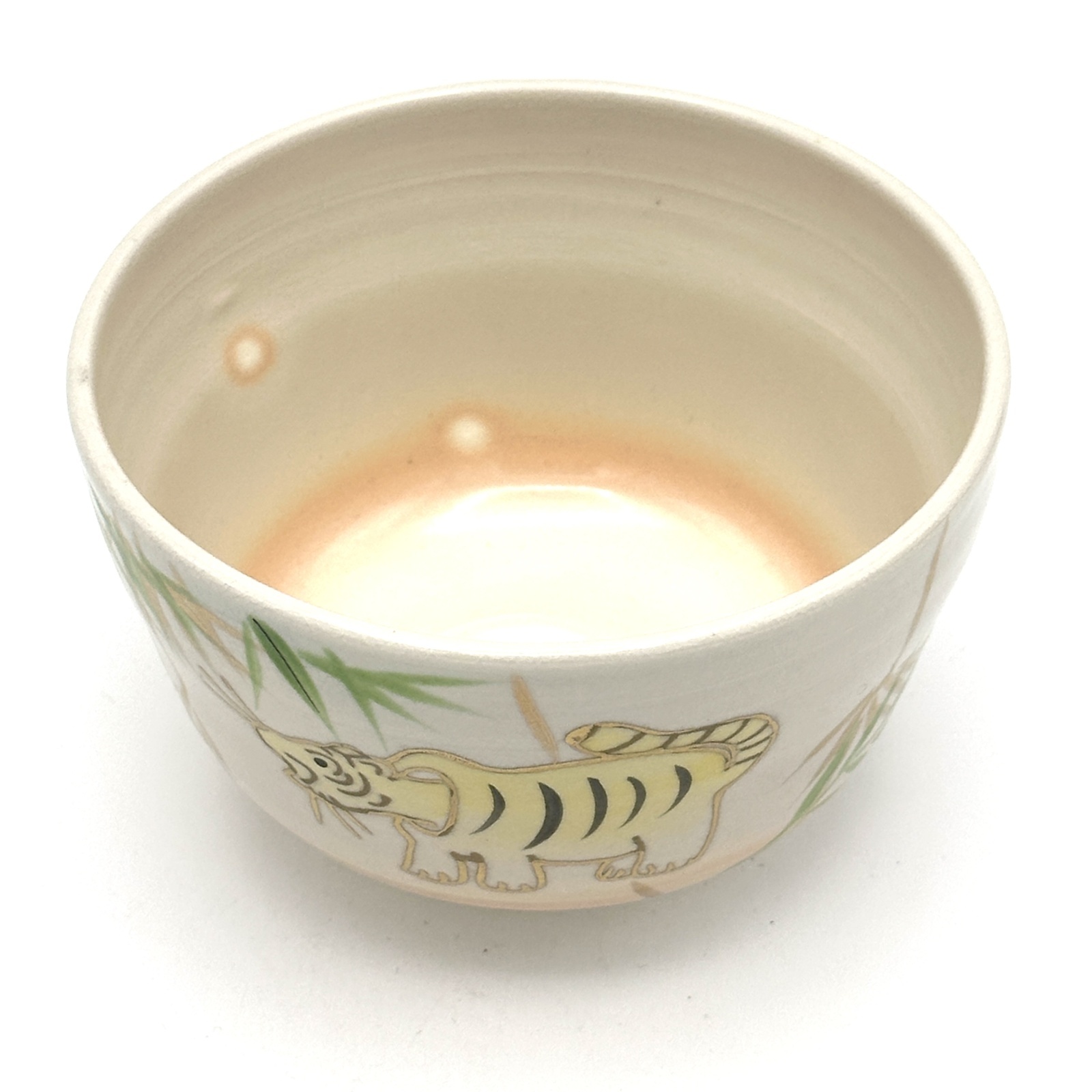 八木海峰作 京焼 干支 抹茶茶碗（寅）｜抹茶道具｜京なごみオンライン