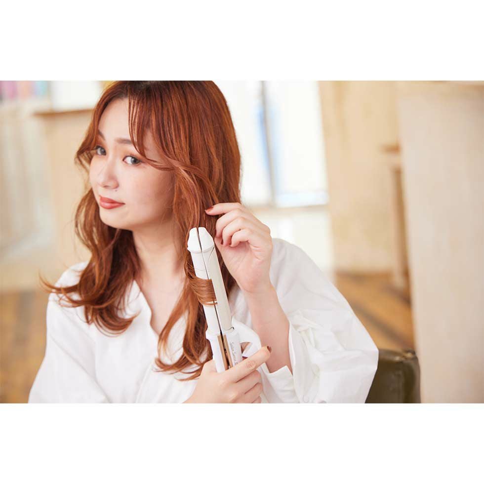 販売終了】サロンセンス300マイナスイオン2WAYアイロン30mmKHR-7520