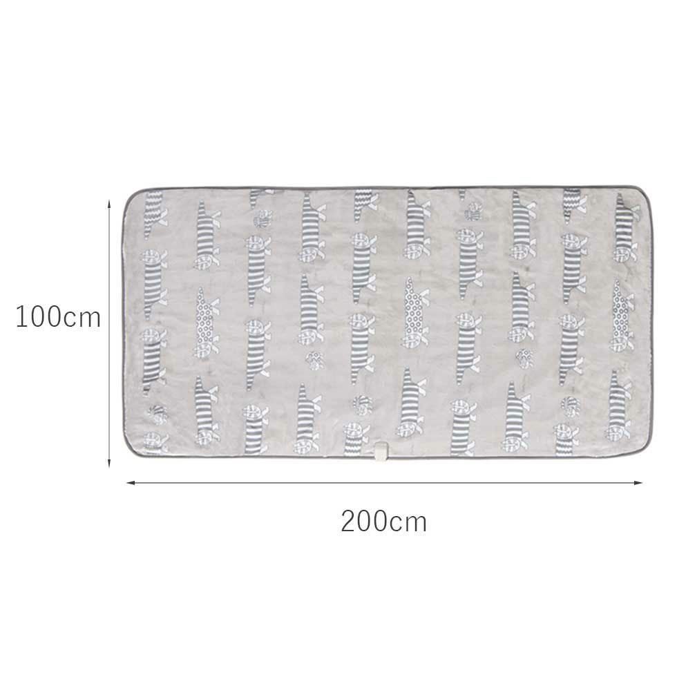 販売終了】電気毛布（敷き）リサ・ラーソン200x100cmKDS-L119