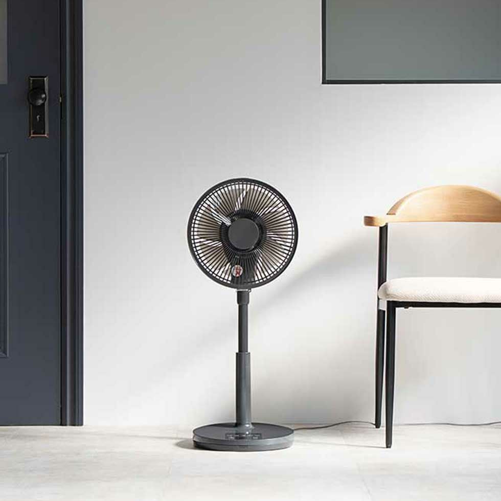 ミニリビング扇風機DCモーターKLF-2551 | コイズミオンラインショップ