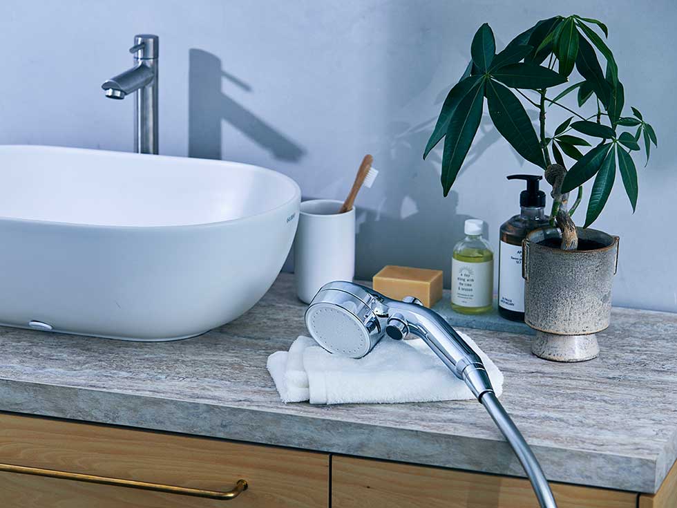 サロンセンスウルトラファインバブルシャワーヘッド（ミスト＆手元