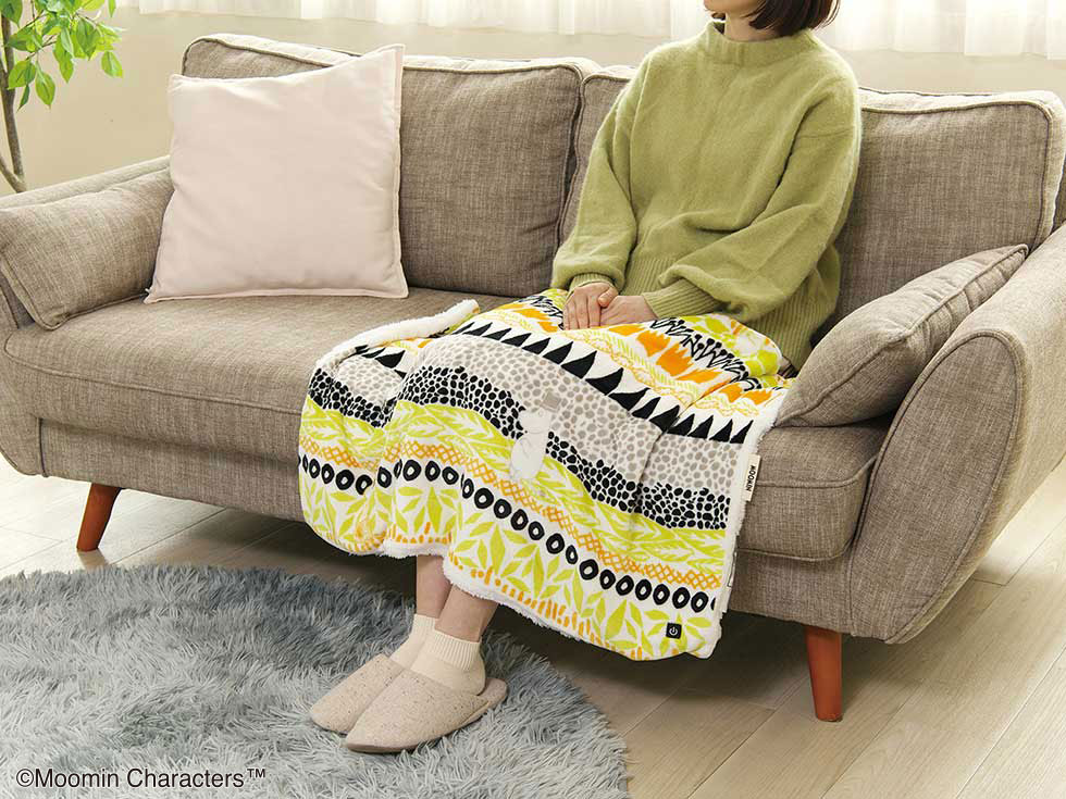 ムーミンUSBブランケット90x60cmKDH-MN001U | コイズミオンラインショップ
