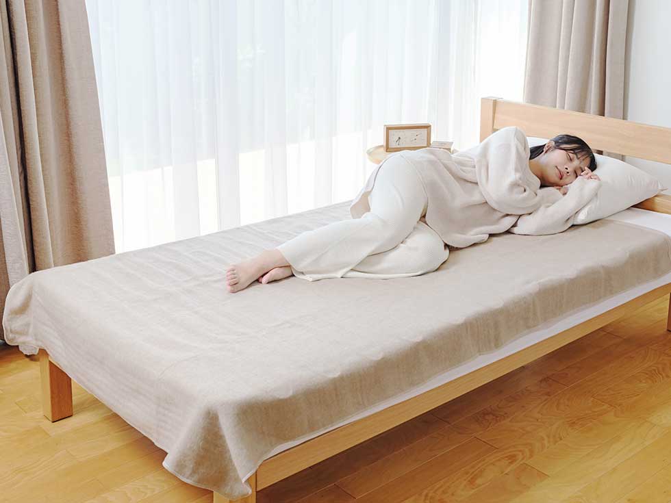 電気毛布（掛け敷き）電磁波カット188x120cmKDK-75256D | コイズミ