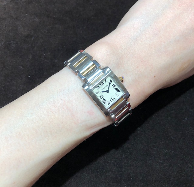 カルティエ タンクフランセーズ YGコンビモデル ｜スタッフブログ