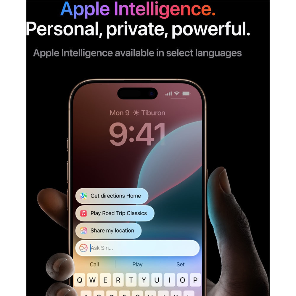 Telefon APPLE iPhone 16 Pro 5G, 128GB, Black Titanium