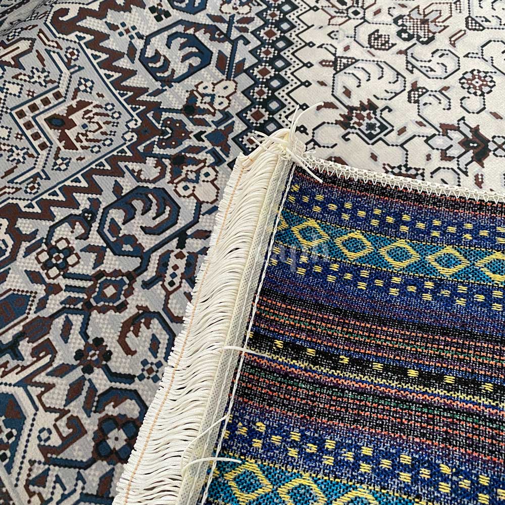 ヘリテイジモダンラグ（黒）伝統の息吹を纏ったモダンな空間づくり