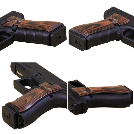 L.A.ホビーショップ / マルイ GBB グロック17 Gen4対応 ウッドグリップ