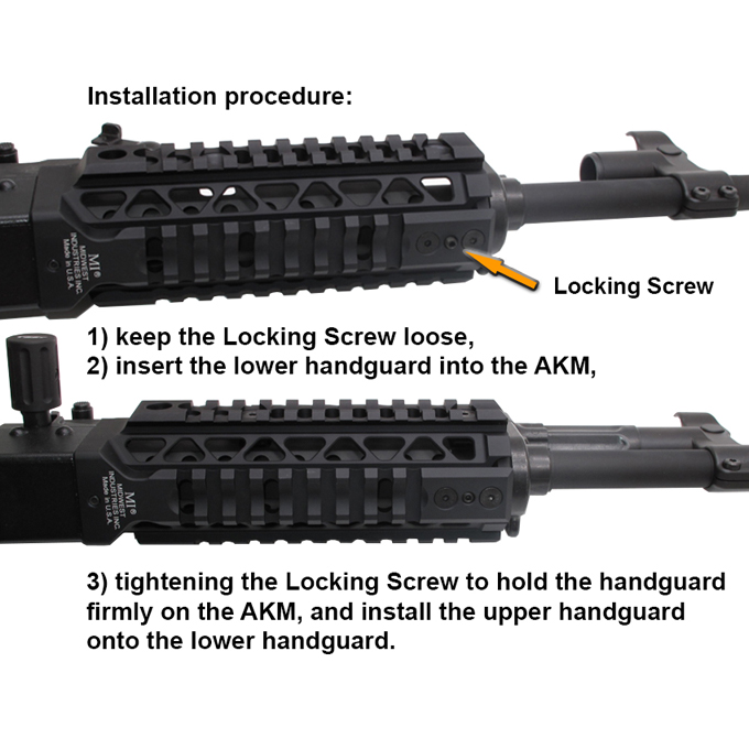 L.A.ホビーショップ / マルイ GBB AKM用 Midwest Alpha 6インチタイプ