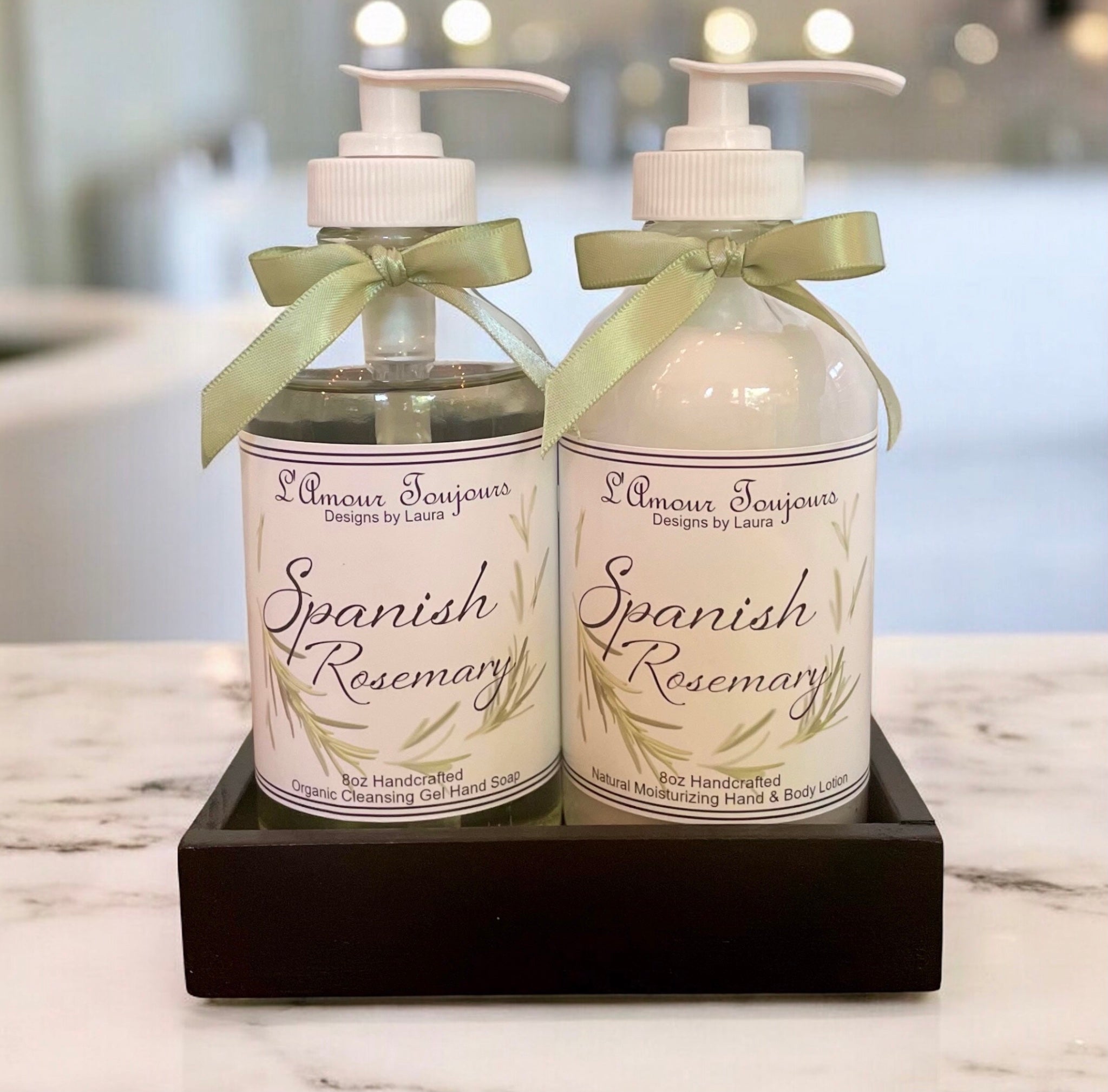 Soap and Lotion Set - Spanish Rosemary – L'Amour Toujours Designs