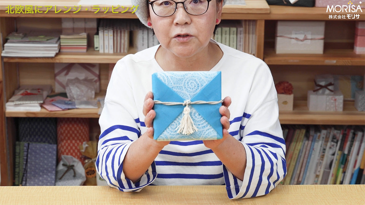 北欧風にアレンジ・ラッピング – 土佐和紙のLadyRisa