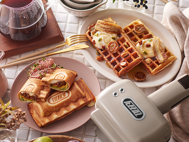 Toffy ハーフホットサンドメーカー＜プレート交換式＞ K-HS5 | 株式