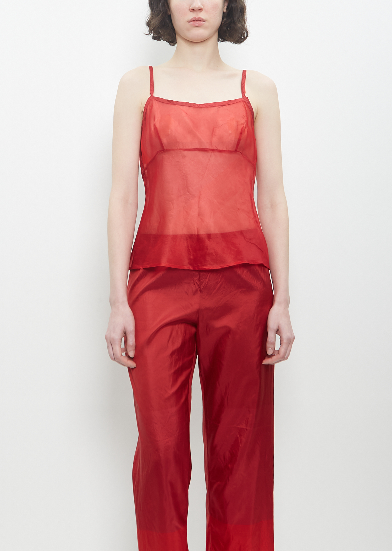 Silk Simple Camisole – La Garçonne