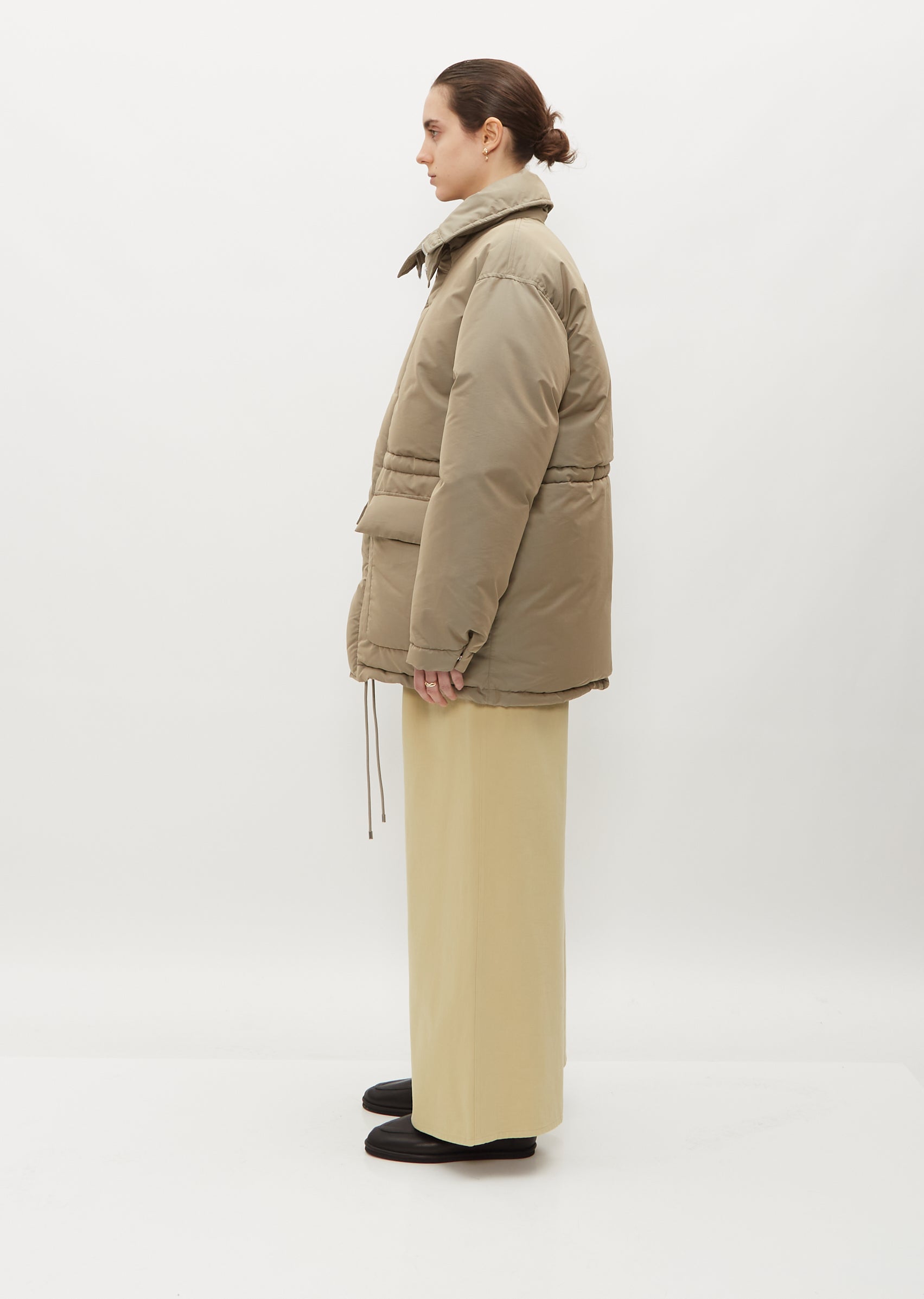 Finx Chambray Down Coat – La Garçonne