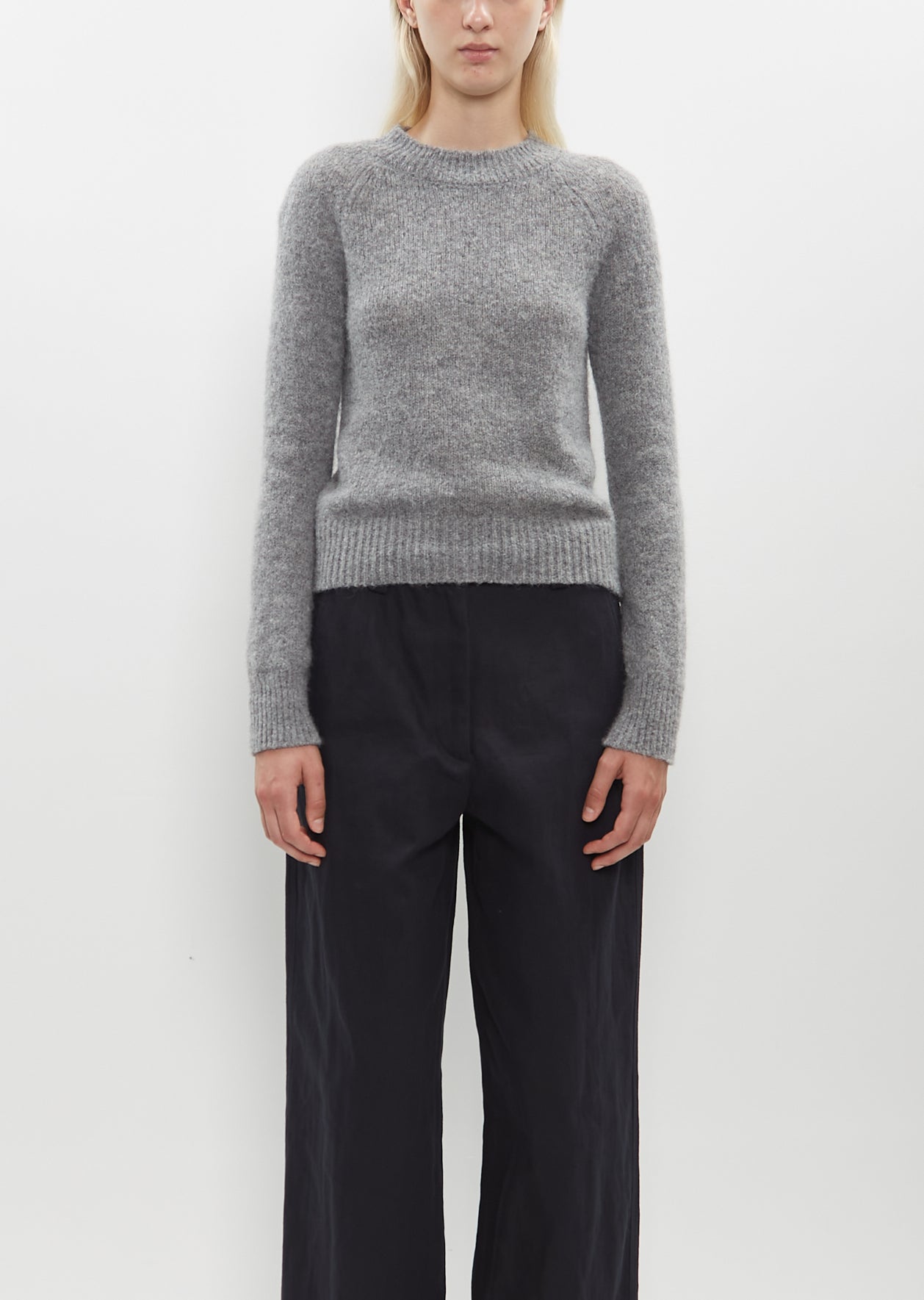 Texas Sweater — Mid Grey – La Garçonne