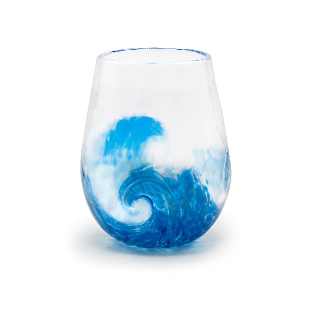Wave and Beach Inspired Glasses – Lake Superior Art Glass