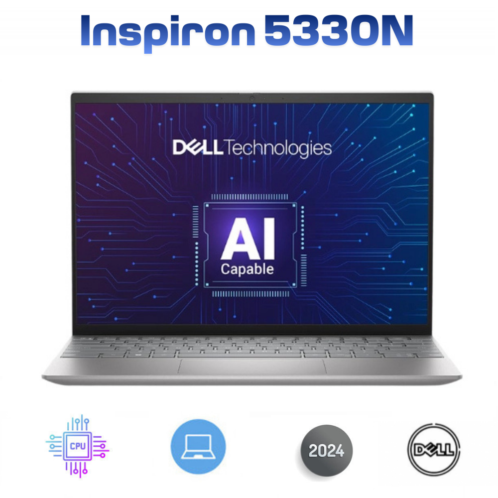 Dell Insprion 13 5330N (2024) Core™ Ultra 7 155H, RAM 16GB, SSD