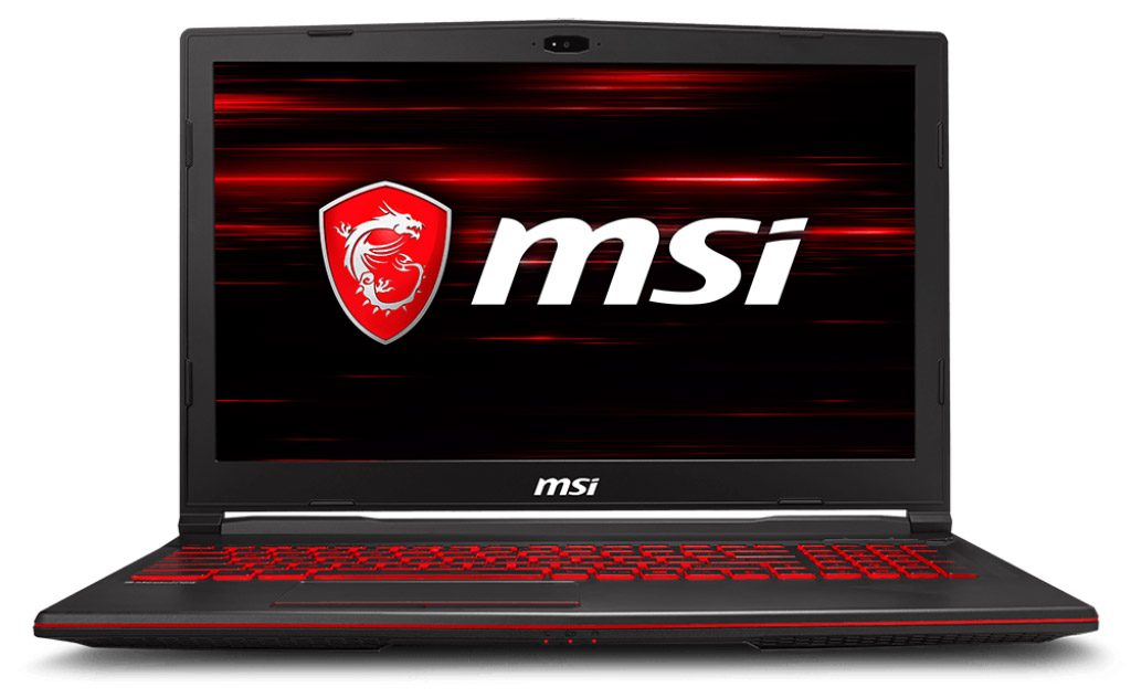 MSI GL63 8Rx - i7-8750H · GTX 1660 Ti · 15.6”, Full HD (1920 x
