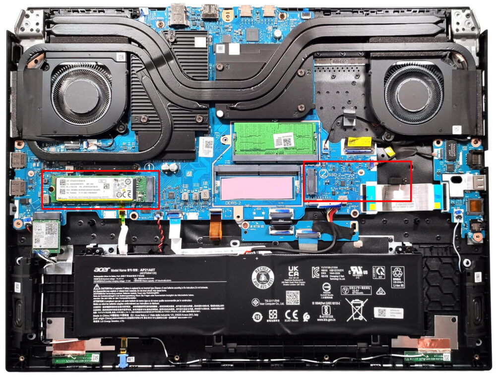 Hoe de Acer Predator Helios Neo 18 (PHN18-71) te openen