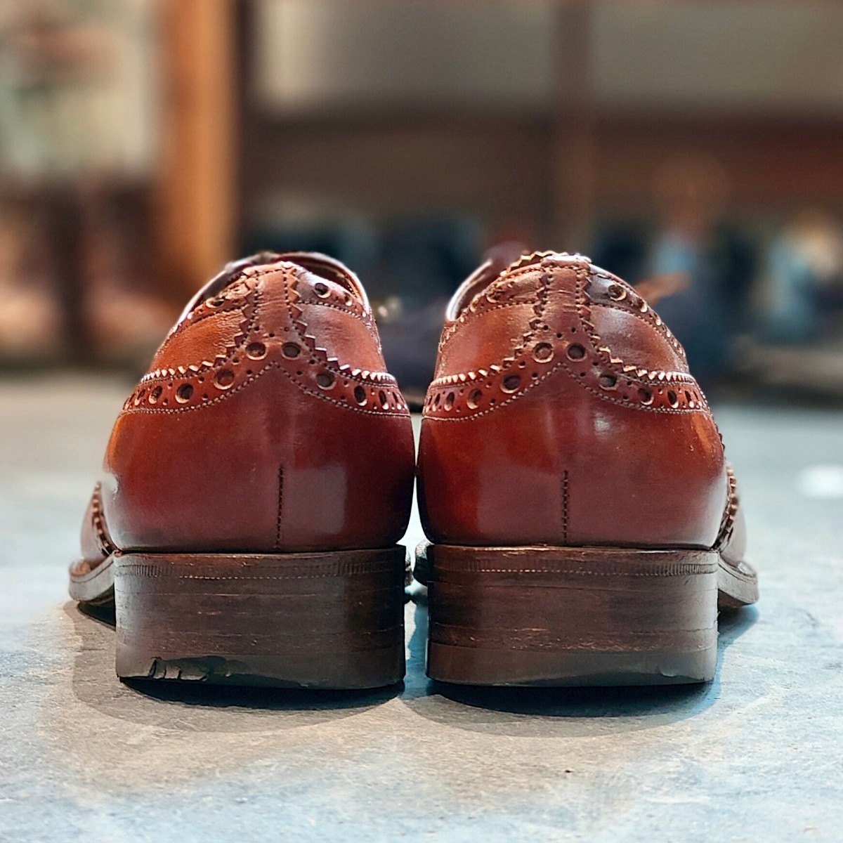 希少 美品 【Church's】チャーチ チェットウインド 3都市 ウイング