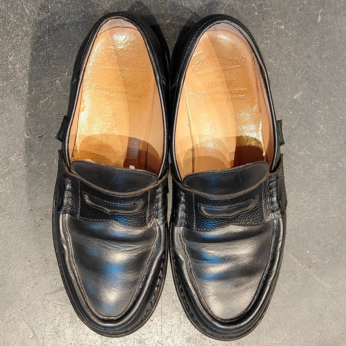 Paraboot】パラブーツ SHIPS別注 ランス コインローファー カーフ