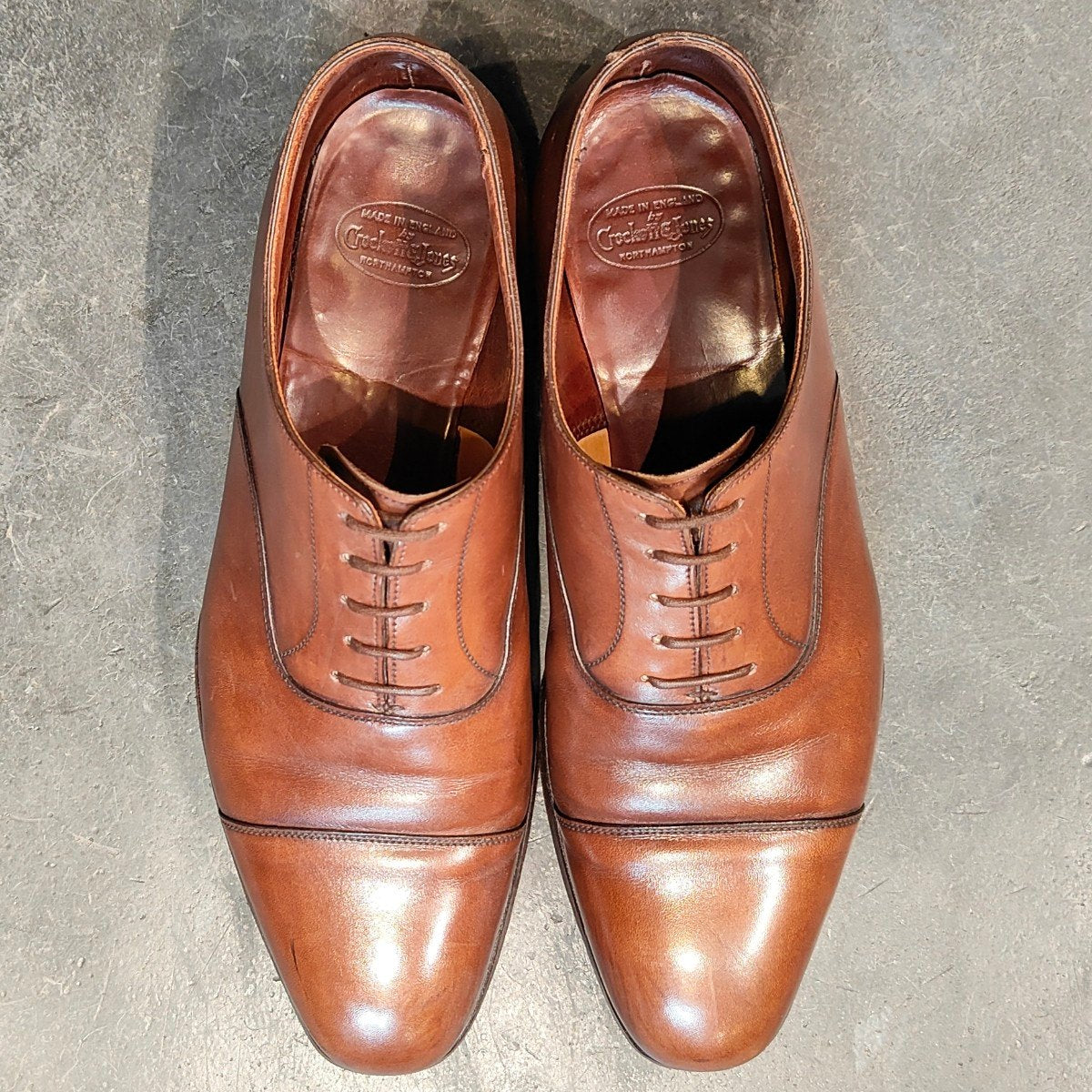 CROCKETT&JONES】クロケット&ジョーンズ オードリー3ストレートチップ