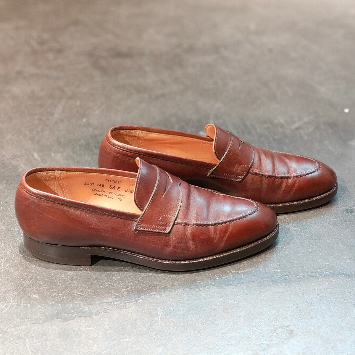 CROCKETT&JONES】クロケット&ジョーンズ SYDNEY ペニーローファー