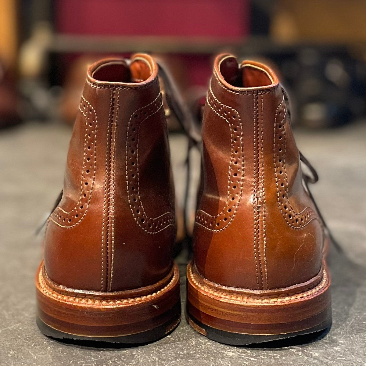 ALDEN】オールデン 44621H ウイングチップブーツ ラベロ コードバン