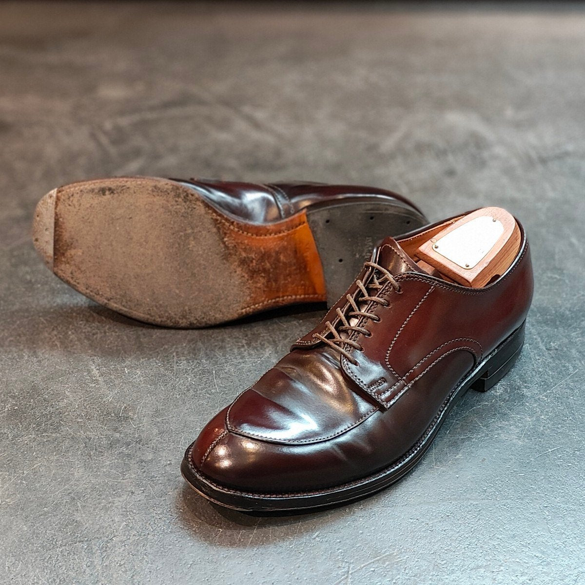 ALDEN】オールデン 54321 Vチップ コードバン ダークバーガンディ US7