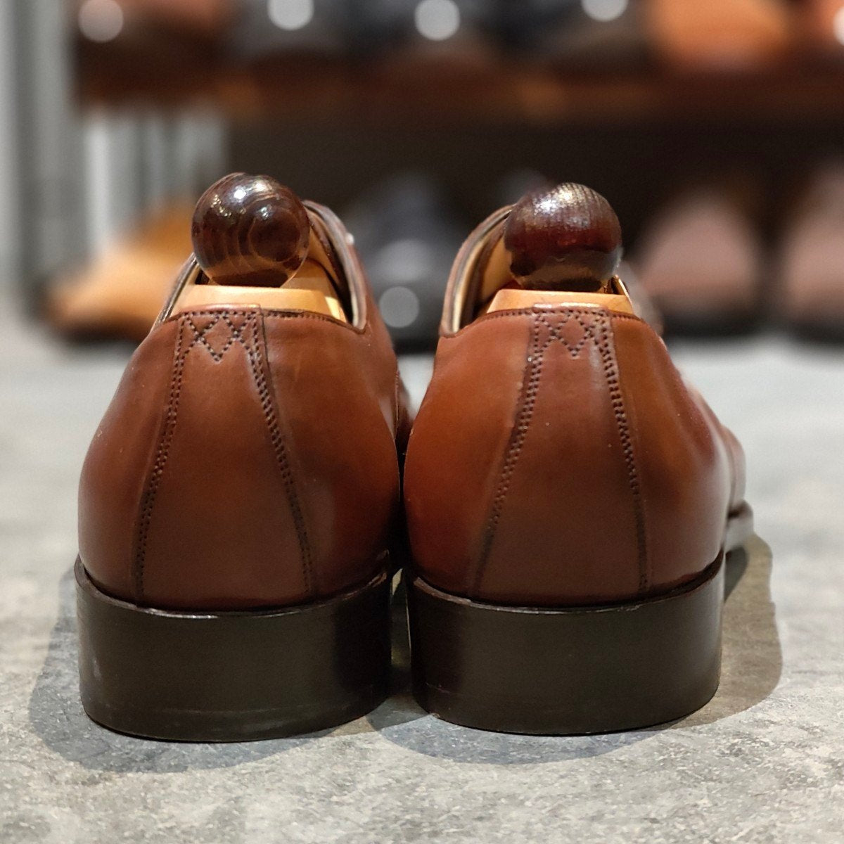 新品未使用【VASS】ヴァーシュ ストレートチップ ダービー カーフ