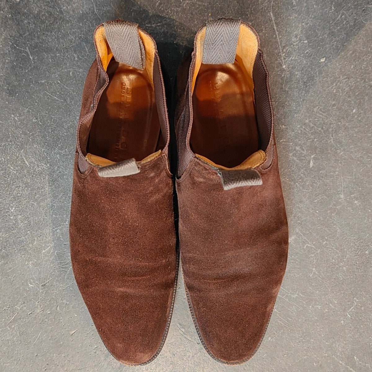 EDWARD GREEN】エドワードグリーン ニューマーケット サイドゴアブーツ