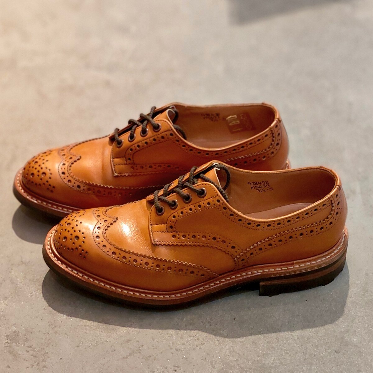 美品【Tricker's】トリッカーズ バートン M5633 エイコンアンティーク