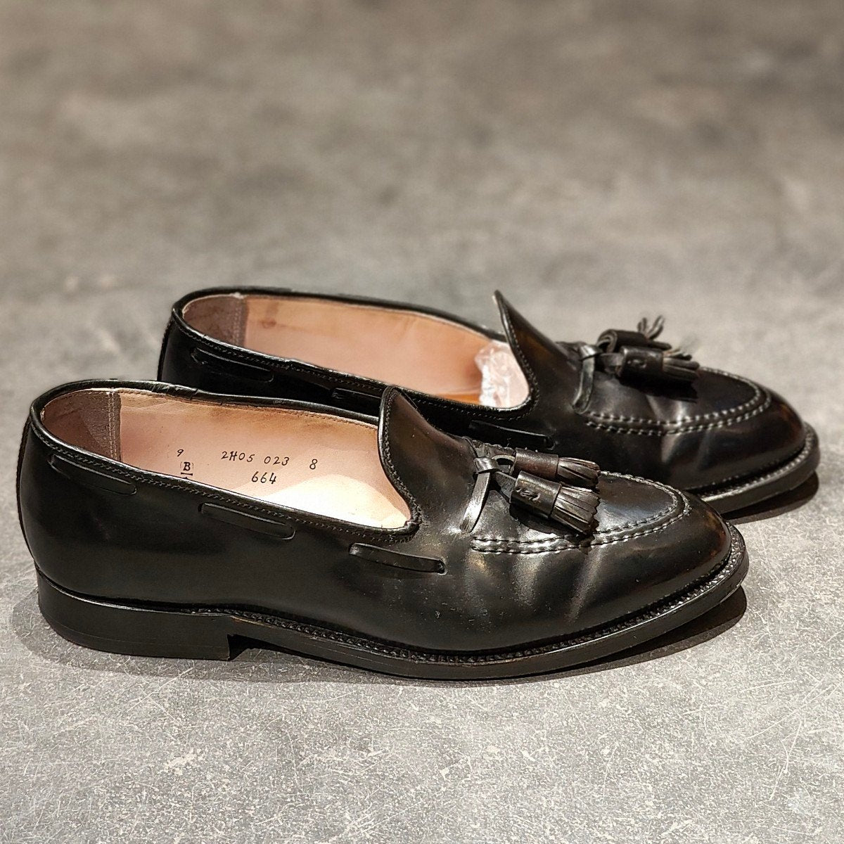 極美品 【ALDEN】オールデン 664 タッセルローファー コードバン