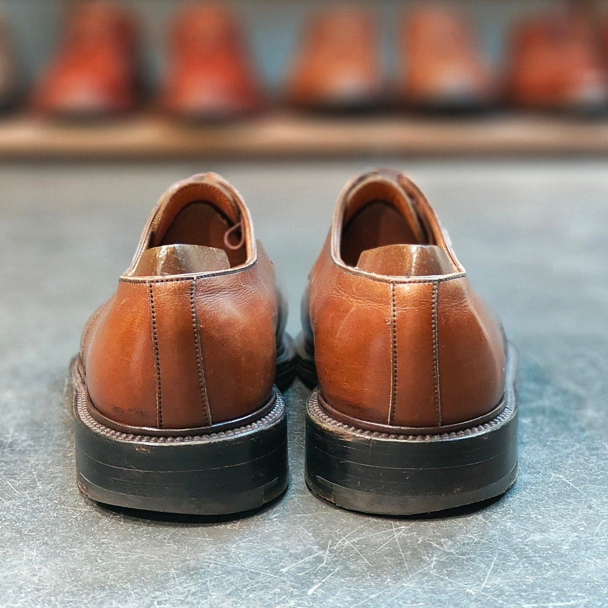 希少 【J.M.WESTON】ジェイエムウエストン 598 ハーフハント 旧旧ロゴ