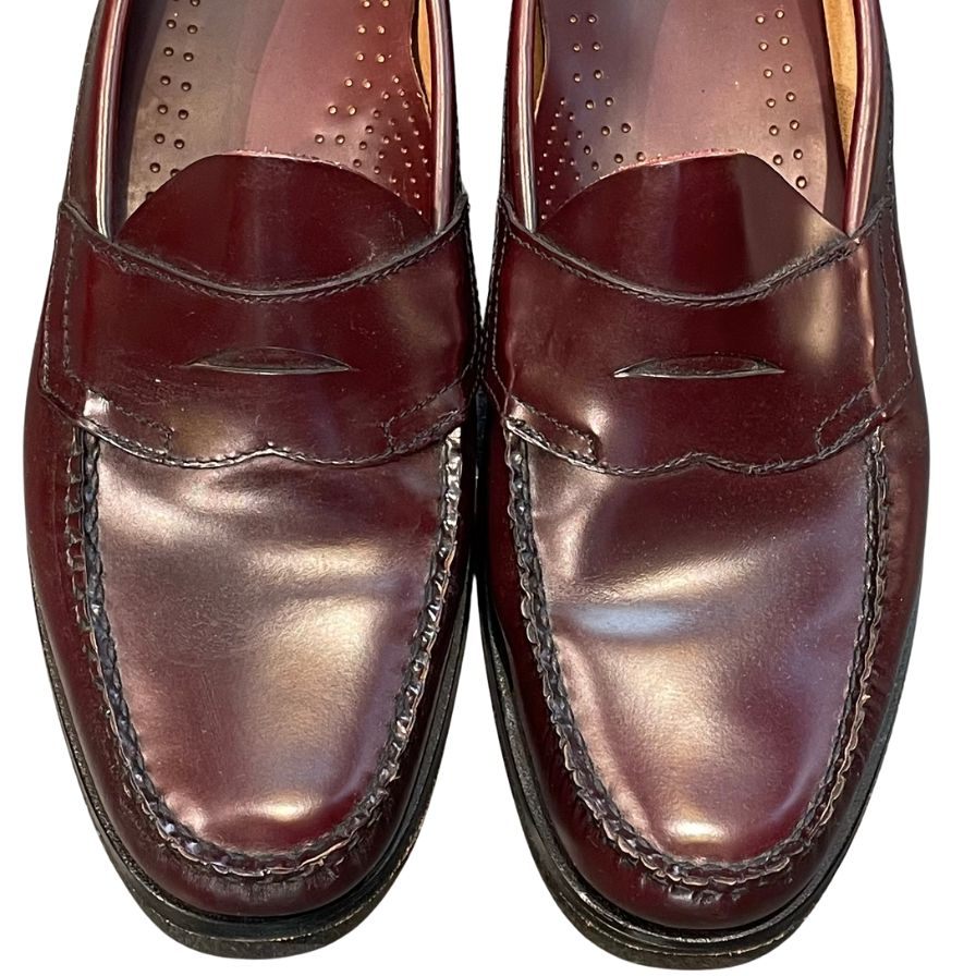 G.H.Bass&Co.】ジーエイチバス ローファー バーガンディ ブラウン（茶