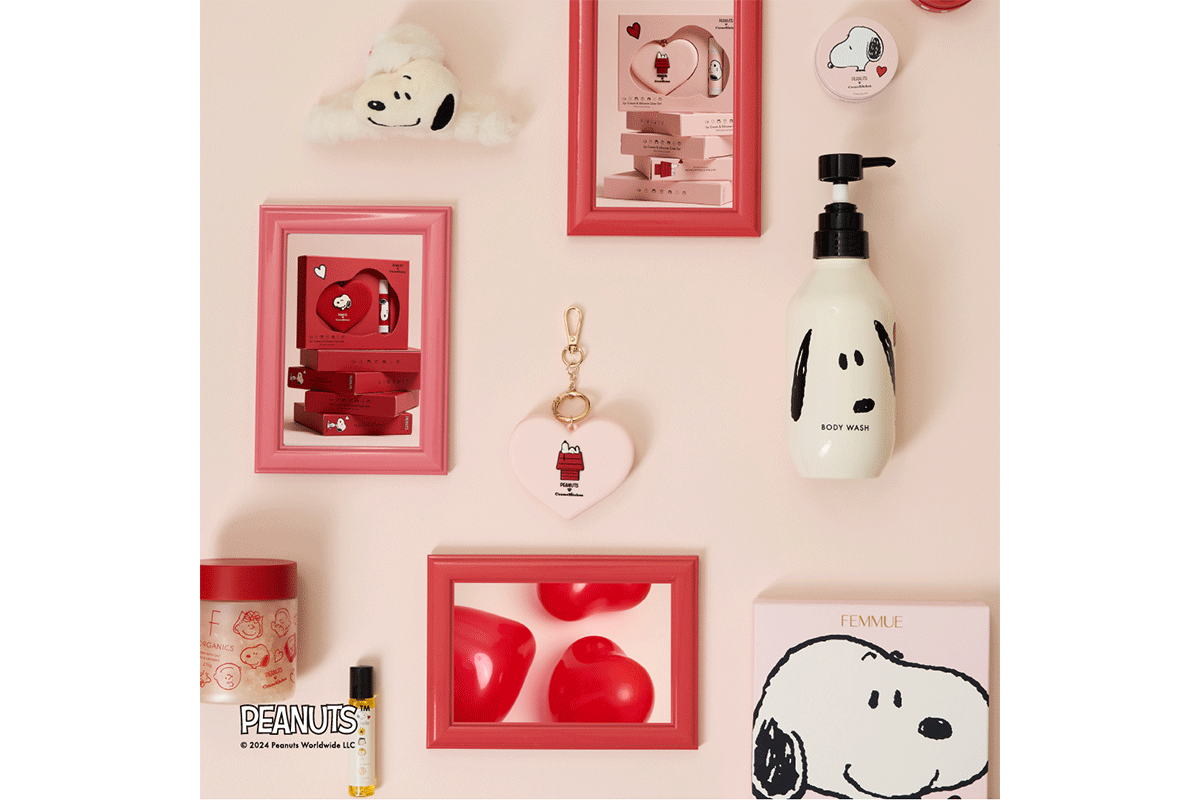 パケ買い必須「コスメキッチン」×「スヌーピー」コラボ商品がかわい
