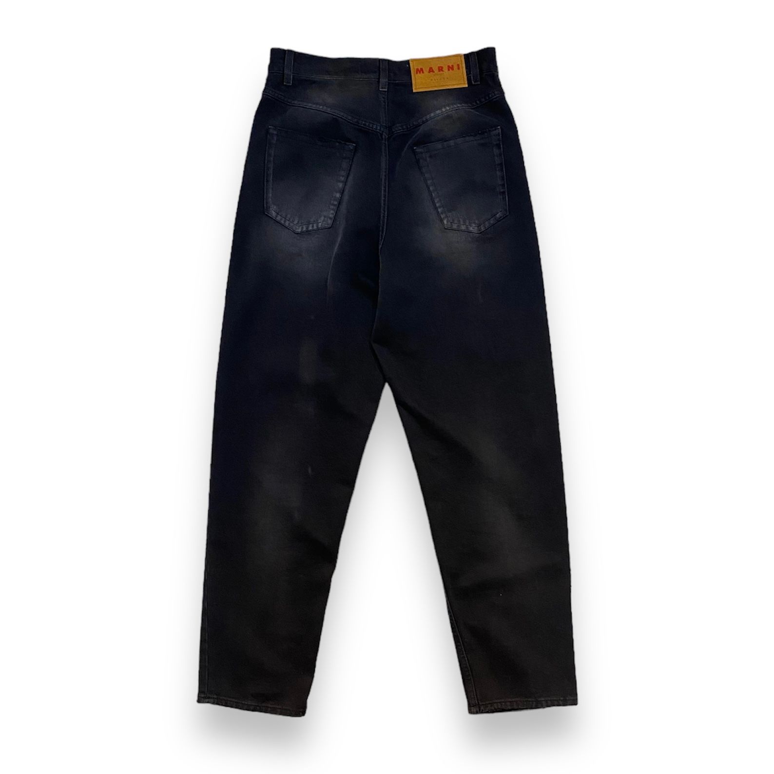 MARNI - ブラック デニム パンツ / デニム / ハイウエストデニムパンツ