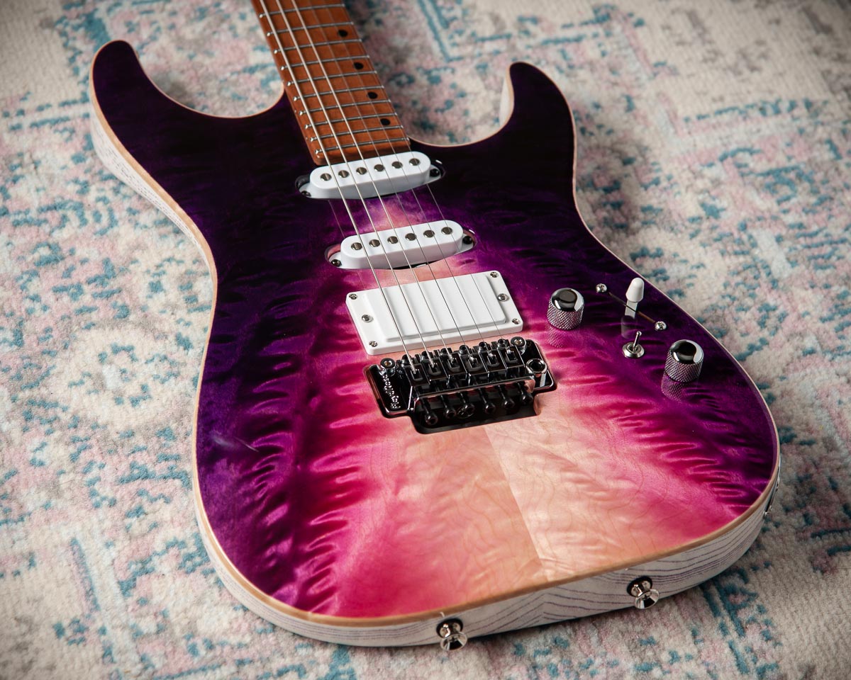 Tom Anderson Drop Top Shorty Purple WakeSurf with Binding #10-09