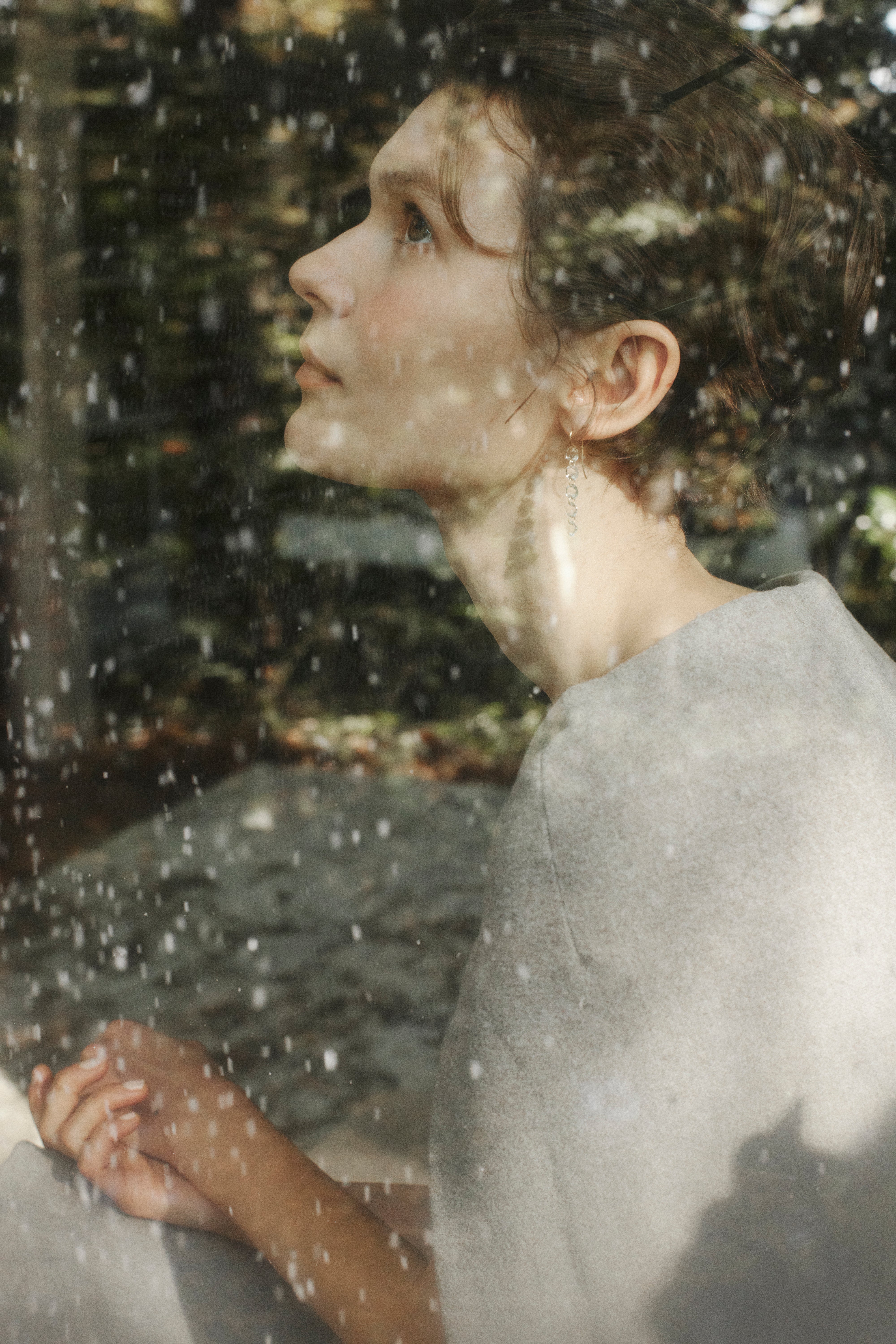 再販売】Narrow line Cape Dress – L'AUBE BLANC