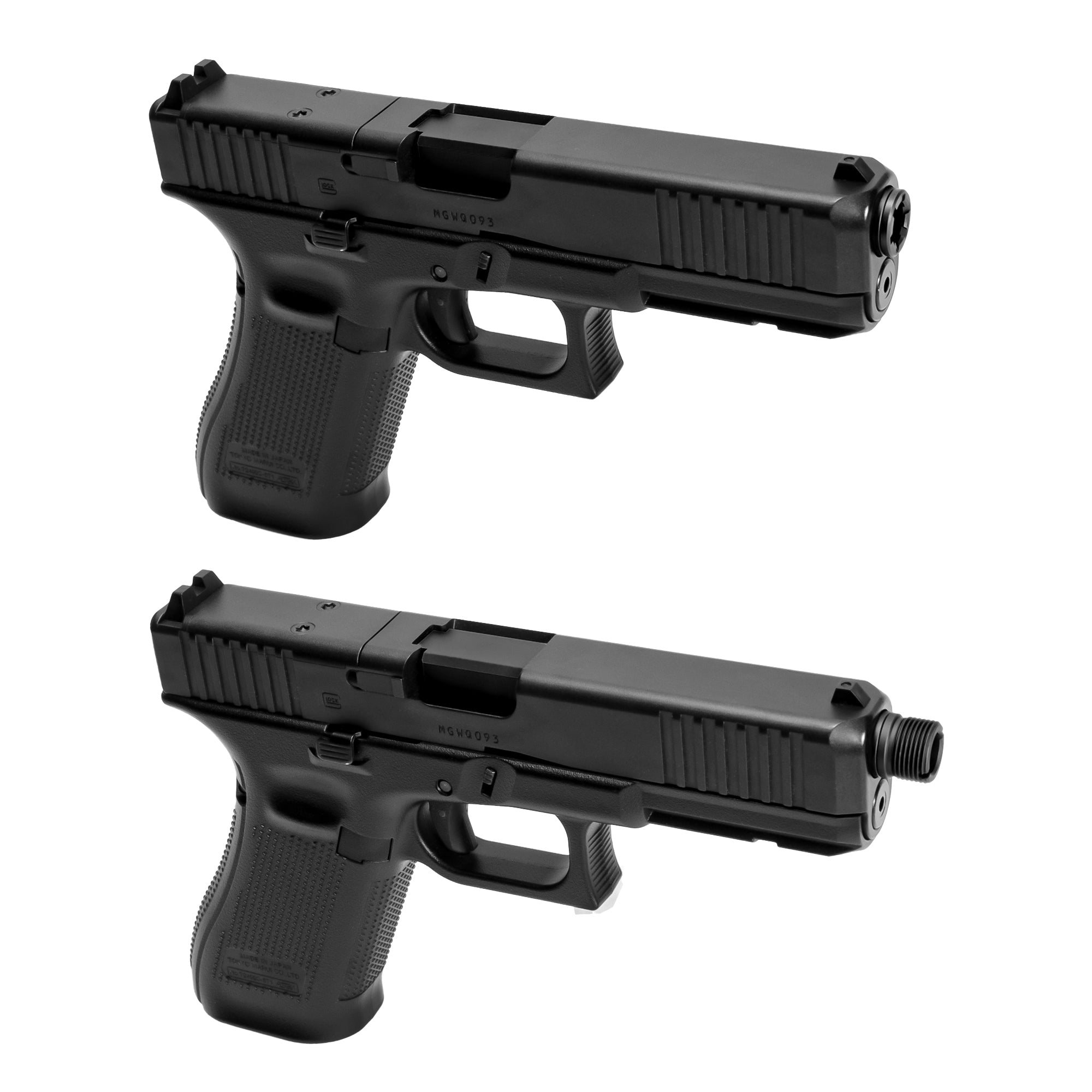 Tokyo Marui Gas Blowback G17 Gen5 MOS Non-Recoil 2WAY Outer Barrel [NI