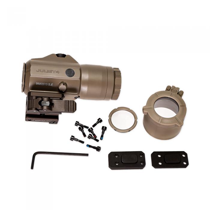 SIG SAUER JULIET4 マグニファイア(4X24MM) スペーサー付きPOWERCAM